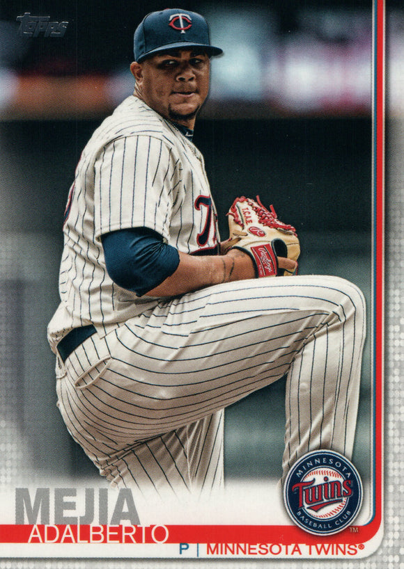#383 Adalberto Mejia Minnesota Twins 2019 Topps Series 2 Baseball Card GAZ