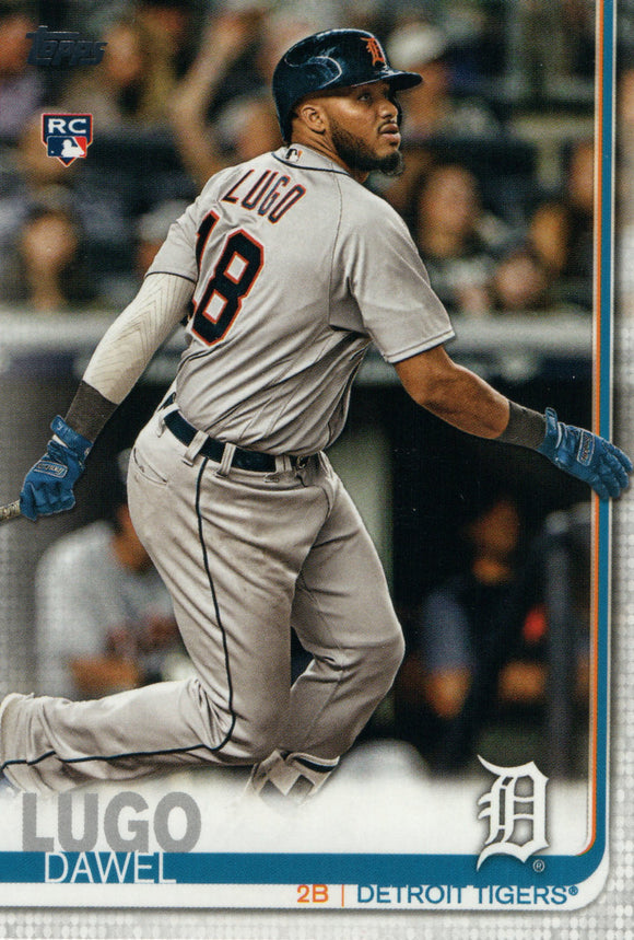 #660 Dawel Lugo Rookie Detroit Tigers 2019 Topps Series 2 Baseball Card GAZ