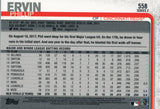 #558 Phillip Ervin Cincinnati Reds 2019 Topps Series 2 Baseball Card GAZ