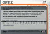 #678 Luis Ortiz Rookie Baltimore Orioles 2019 Topps Series 2 Baseball Card GAZ