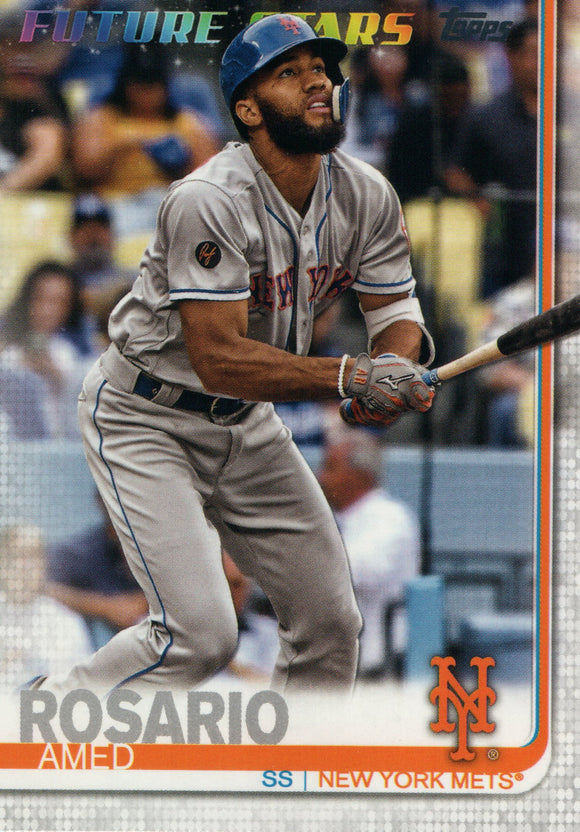 #624 Amed Rosario Future Stars New York Mets 2019 Topps Series 2 Baseball Card GAZ