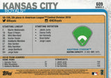 #609 Kauffman Stadium Kansas City Royals 2019 Topps Series 2 Baseball Card GAZ