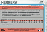 #652 Rosell Herrera Rookie Miami Marlins 2019 Topps Series 2 Baseball Card GAZ