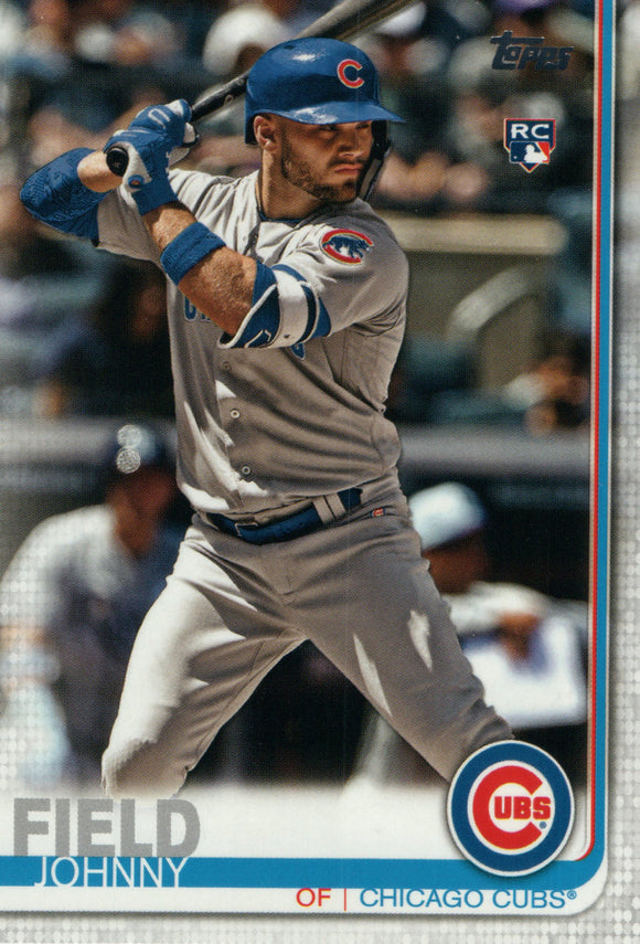 #606 Johnny Field Rookie Chicago Cubs 2019 Topps Series 2 Baseball Card GAZ