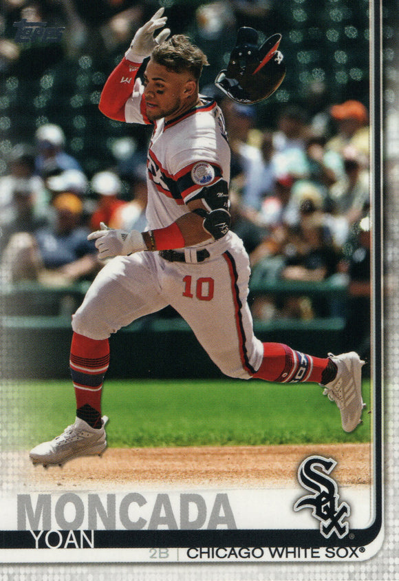 #377 Yoan Moncada Chicago White Sox 2019 Topps Series 2 Baseball Card GAZ