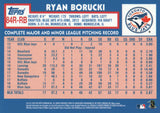 84R-RB Ryan Borucki Rookie Toronto Blue Jays 2019 Topps Series 2 Baseball Card GAZ