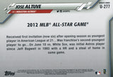 U-277 Jose Altuve 2012 MLB All Star Game Houston Astros 2020 Topps Update Baseball Card