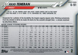 U-91 Julio Teheran Los Angeles Angels 2020 Topps Update Baseball Card
