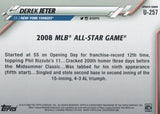 U-257 Derek Jeter 2008 Mlb All Star Game New York Yankees 2020 Topps Update Baseball Card