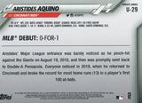 U-29 Aristides Aquino Rookie Cincinnati Reds 2020 Topps Update Baseball Card