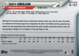 U-157 Deivy Grullon Rookie Philadelphia Phillies 2020 Topps Update Baseball Card