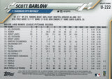 U-222 Scott Barlow Kansas City Royals 2020 Topps Update Baseball Card