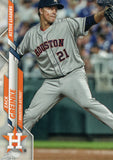 U-219 Zack Greinke Active Leaders Houston Astros 2020 Topps Update Baseball Card