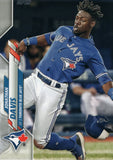 U-128 Jonathan Davis Toronto Blue Jays 2020 Topps Update Baseball Card