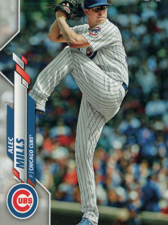 U-220 Alec Mills Chicago Cubs 2020 Topps Update Baseball Card