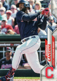 U-95 Domingo Santana Cleveland Indians 2020 Topps Update Baseball Card