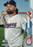 U-164 Sam Travis Inagural Season Texas Rangers 2020 Topps Update Baseball Card