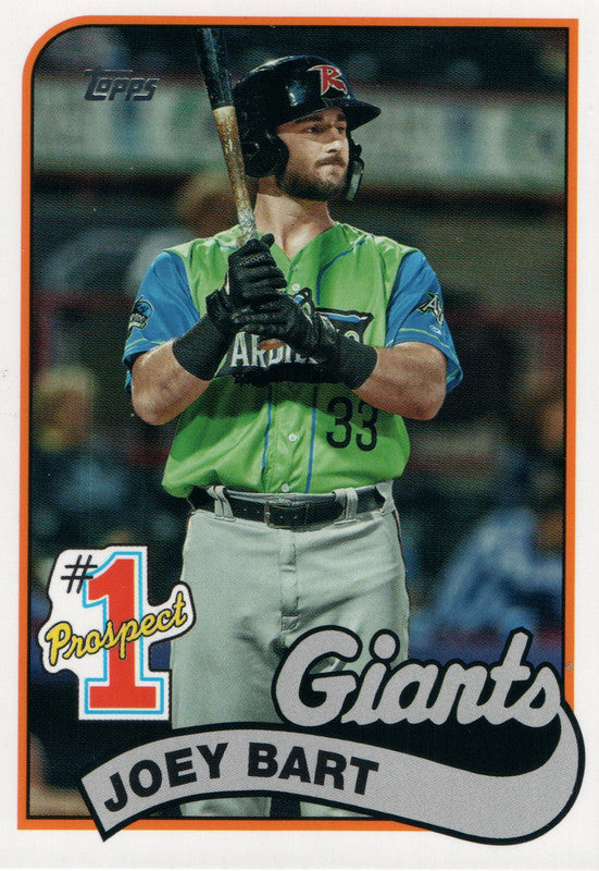 P-25 Joey Bart #1 Prospect San Francisco Giants 2020 Topps Update Baseball Card