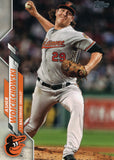 U-206 Asher Wojciechowski Baltimore Orioles 2020 Topps Update Baseball Card