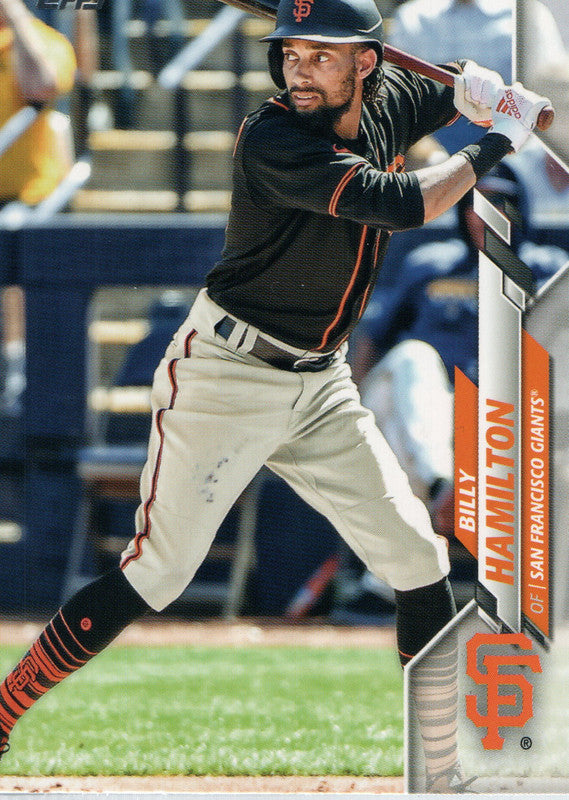 U-285 Billy Hamilton VO San Francisco Giants 2020 Topps Update Baseball Card
