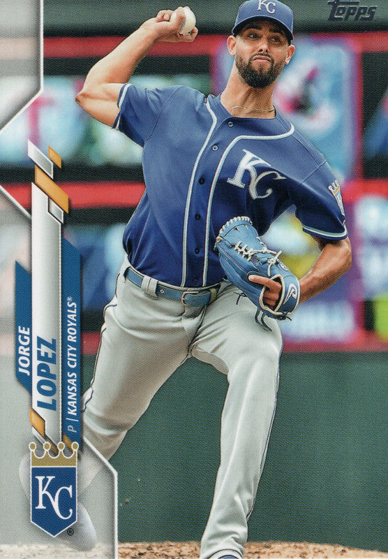 U-207 Jorge Lopez Kansas City Royals 2020 Topps Update Baseball Card