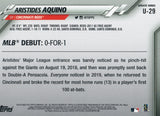 U-29 Aristides Aquino Rookie Cincinnati Reds 2020 Topps Update Baseball Card