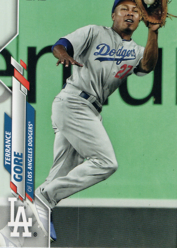 U-63 Terrance Gore Los Angeles Dodgers 2020 Topps Update Baseball Card