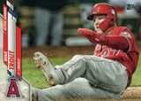 U-119 Mike Trout MLB Active Leaders Los Angeles Angels 2020 Topps Update Baseball Card