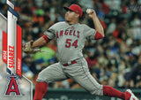 U-46 Jose Suarez Los Angeles Angels 2020 Topps Update Baseball Card