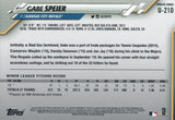 U-210 Gabe Speier Rookie Kansas City Royals 2020 Topps Update Baseball Card