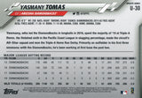 U-30 Yasmany Tomas Arizona Diamondbacks 2020 Topps Update Baseball Card