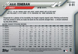 U-91 Julio Teheran  Los Angeles Angels 2020 Topps Update Baseball Card