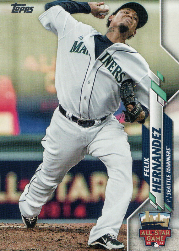 U-85 Felix Hernandez 2014 MLB All Star Game Seattle Mariners 2020 Topps Update Baseball Card