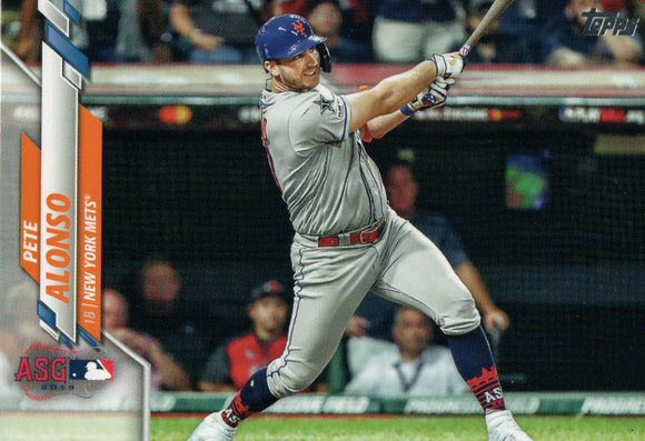 U-187 Pete Alonso 2019 MLB All Star Game New York Mets 2020 Topps Update Baseball Card