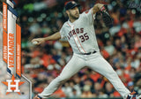 U-245 Justin Verlander MLB Active Leaders Houston Astros 2020 Topps Update Baseball Card