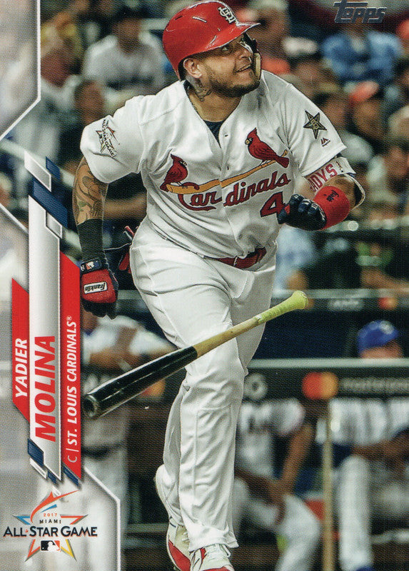 U-169 Yadier Molina 2017 MLB All Star Game St Louis Cardinals 2020 Topps Update Baseball Card