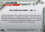 U-258 Todd Frazier 2015 Home Run Derby Cincinnati Reds 2020 Topps Update Baseball Card