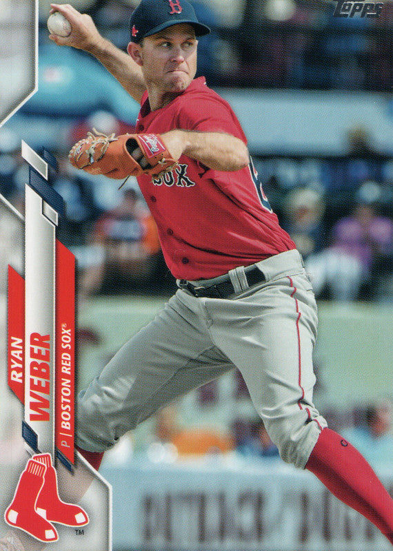 U-127 Ryan Weber Boston Red Sox 2020 Topps Update Baseball Card