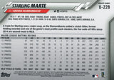 U-228 Starling Marte  Arizona Diamondbacks 2020 Topps Update Baseball Card