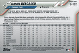 U-132 Daniel Descalso Chicago Cubs 2020 Topps Update Baseball Card