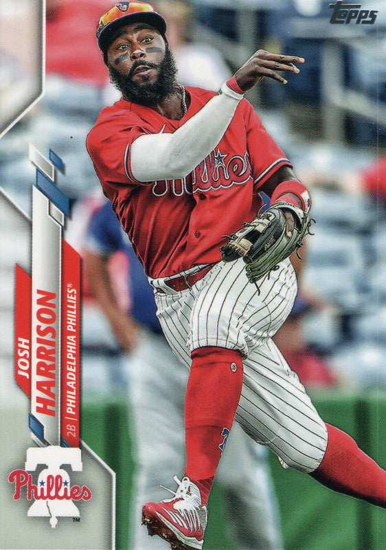 U-86 Josh Harrison Philadelphia Phillies 2020 Topps Update Baseball Card