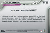 U-50 Nolan Arenado 2017 MLB All Star Game Colorado Rockies 2020 Topps Update Baseball Card