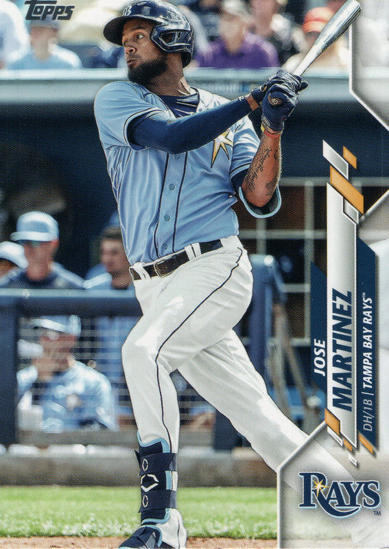 U-13 Jose Martinez Tampa Bay Rays 2020 Topps Update Baseball Card