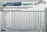 U-104 Grayson Greiner Detroit Tigers 2020 Topps Update Baseball Card