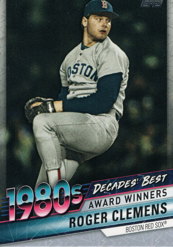 DB-37 Roger Clemans Boston Red Sox 2020 Topps Update Baseball Card