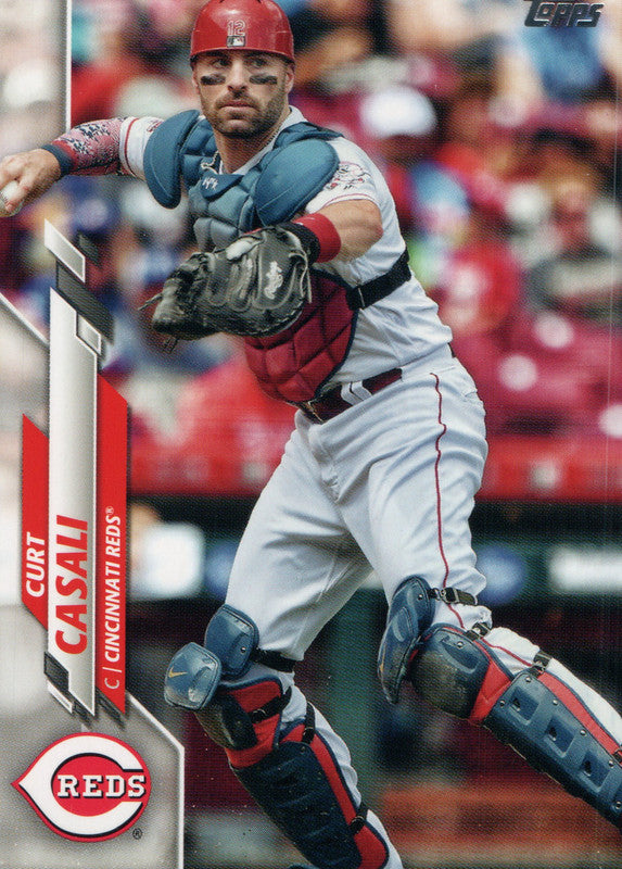 U-31 Curt Casali Cincinnati Reds 2020 Topps Update Baseball Card