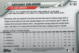 U-162 Giovanny Gallegos St Louis Cardinals 2020 Topps Update Baseball Card