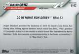 U-62 David Ortiz 2010 Home Run Derby Boston Red Sox 2020 Topps Update Baseball Card
