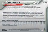 U-44 Jorge Alcala Rookie Minnesota Twins 2020 Topps Update Baseball Card
