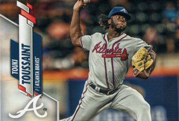 U-137 Touki Toussaint  Atlanta Braves 2020 Topps Update Baseball Card